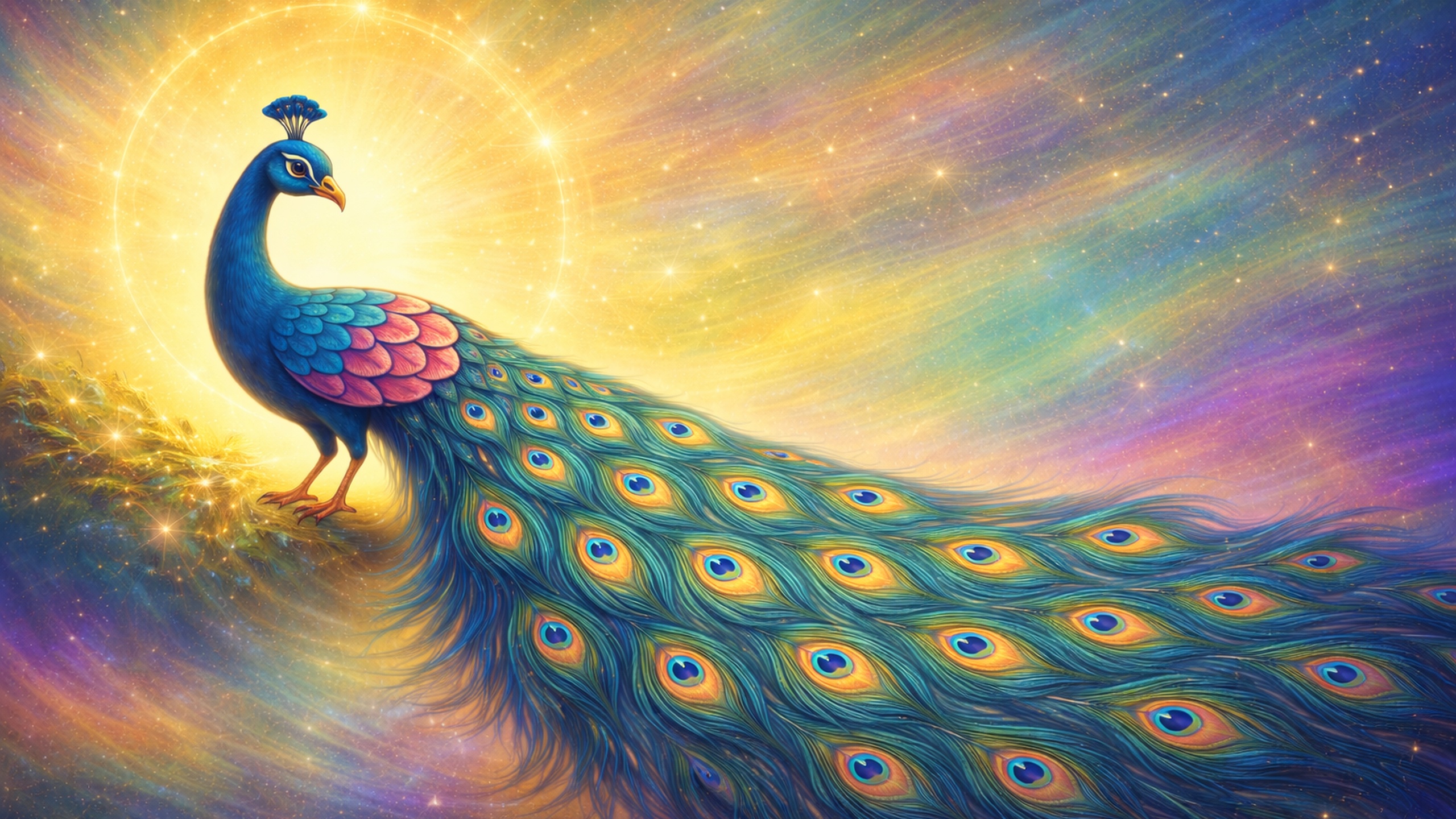 Pav — Lepota duhovnega razvoja